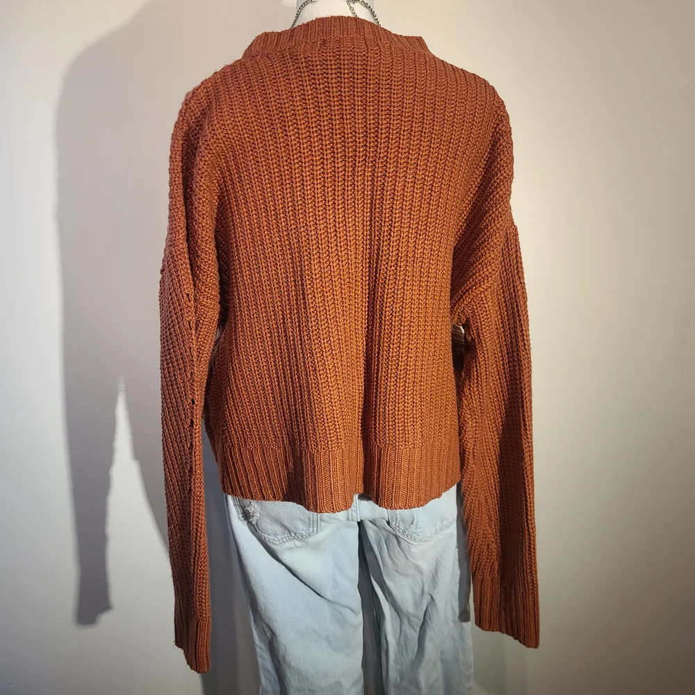Streetwear Society Rust Knit Sweater - Picture 5 of 5